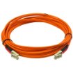 Picture of Startech.Com 5m Fiber Optic Cable - Multimode Duplex 50/125 - Lszh Fiber Jumper Cord - Lc/Lc - 50FIBLCLC5