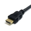 Picture of Startech.Com 1m Hdmi Cable - 4K High Speed Hdmi Cable with Ethernet - 4K 30Hz Uhd Hdmi Cord - 10.2 Gbps Bandwidth - Hdmi 1.4 Video / Display Cable M/M 28AWG - Hdcp 1.4 - Black - HDMM1MHS