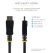 Picture of Startech.Com 1m (3ft) Displayport 1.2 Cable - 4K X 2K Ultra Hd Vesa Certified Displayport Cable - Dp To Dp Cable for Monitor - Dp Video/Display Cord - Latching Dp Connectors - DISPL1M