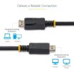 Picture of Startech.Com 1m (3ft) Displayport 1.2 Cable - 4K X 2K Ultra Hd Vesa Certified Displayport Cable - Dp To Dp Cable for Monitor - Dp Video/Display Cord - Latching Dp Connectors - DISPL1M