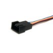 Picture of Startech.Com 12in 4 Pin Fan Power Splitter Cable - F/M - Fan4split12