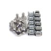 Picture of Startech.Com 100 Pkg M6 Mounting Screws and Cage Nuts for Server Rack Cabinet - CABSCREWM62