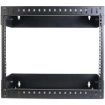 Picture of Startech.Com 8U 19" Wall Mount Network Rack - Adjustable Depth 12-20" 2 Post Open Frame Server Room Rack for Av/Data/ It Communication/Computer Equipment/Switch W/Cage Nuts & Screws - RK812WALLOA