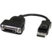 Picture of Startech.Com Displayport To Dvi Adapter - Active Displayport To Dvi-D Adapter/Video Converter 1080p - Dp 1.2 To Dvi Monitor Cable Adapter Dongle - Dp To Dvi Adapter - Latching Dp Connector - DP2DVIS