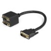 Picture of Startech.Com 30cm (1 Ft) Dvi-D To 2x Dvi-D Digital Video Splitter Cable - M/F~1 Ft Dvi-D To 2x Dvi-D Digital Video Splitter Cable - M/F - DVISPL1DD