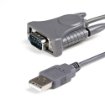 Picture of Startech.Com 3ft (91cm) 1-Port Usb To Serial Cable, DB9/DB25 RS232 To Usb Converter, Prolific, Usb To Serial Adapter - Icusb232db25