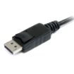 Picture of Startech.Com 6in (15cm) Displayport To Mini Displayport Cable - 4K X 2K Uhd Video - Displayport Male To Mini Displayport Female Adapter Cable - Dp Computer To Mdp 1.2 Monitor Extension Cable - Dp2mdpmf6in