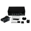 Picture of Startech.Com 4 Port Dual Dvi Usb Kvm Switch with Audio & Usb 2.0 Hub - Sv431dd2dua