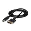 Picture of Startech.Com 6ft (1.8m) Displayport To Dvi Cable, Displayport To Dvi Adapter Cable, Passive Dp To Dvi-D Video Converter, 1080p - Replaced By Dp2dvi2mm6 - Dp2dvimm6