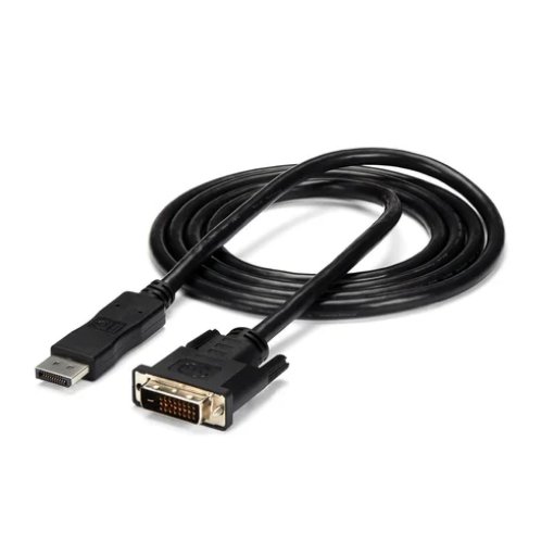Picture of Startech.Com 6ft (1.8m) Displayport To Dvi Cable, Displayport To Dvi Adapter Cable, Passive Dp To Dvi-D Video Converter, 1080p - Replaced By Dp2dvi2mm6 - Dp2dvimm6