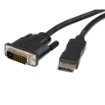 Picture of Startech.Com 6ft (1.8m) Displayport To Dvi Cable, Displayport To Dvi Adapter Cable, Passive Dp To Dvi-D Video Converter, 1080p - Replaced By Dp2dvi2mm6 - Dp2dvimm6