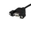 Picture of Startech.Com 1 Ft Panel Mount Usb Cable - Usb a To Motherboard Header Cable F/F - USBPNLAFHD1