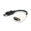Picture of Startech.Com Displayport To Dvi Adapter - Displayport To Dvi-D Adapter/Video Converter - 1080p - Dp 1.2 To Dvi Monitor/Display Cable Adapter Dongle - Dp To Dvi Adapter - Latching Dp Connector - DP2DVI