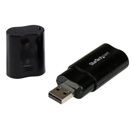 Picture of Startech.Com Usb Stereo Audio Adapter External Sound Card - Icusbaudiob