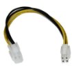 Picture of Startech.Com 8in ATX12V 4 Pin P4 Cpu Power Extension Cable - M/F - ATXP4EXT