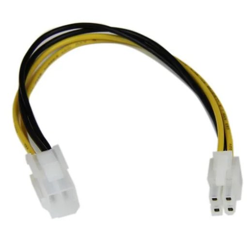 Picture of Startech.Com 8in ATX12V 4 Pin P4 Cpu Power Extension Cable - M/F - ATXP4EXT