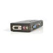 Picture of Startech.Com 4 Port Black Usb Kvm Switch Kit with Cables and Audio - SV411KUSB