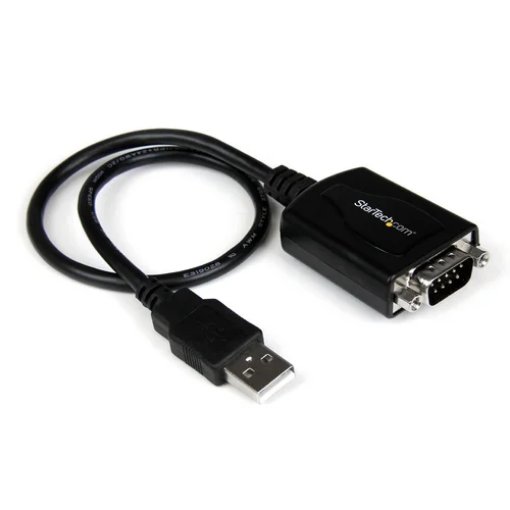Picture of Startech.Com 1 Ft Usb To RS232 Serial DB9 Adapter Cable with Com Retention - ICUSB232PRO