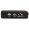 Picture of Startech.Com 2 Port Black Usb Kvm Switch Kit with Audio and Cables - SV211KUSB