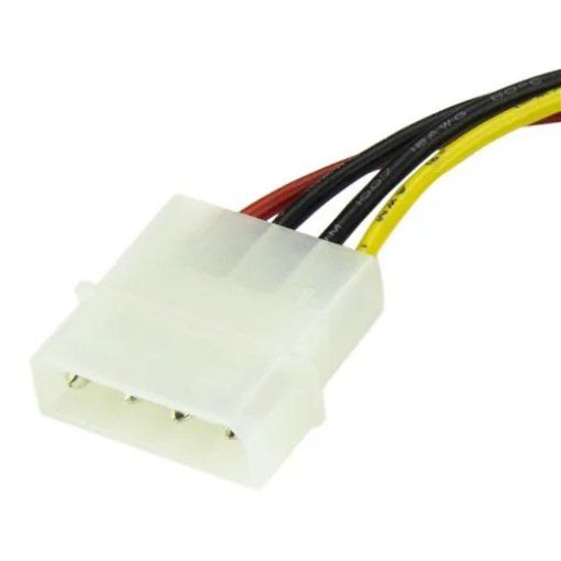 Picture of Startech.Com 6in 4 Pin LP4 To Sata Power Cable Adapter - Satapowadap