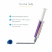 Picture of Startech.Com Thermal Paste, Metal Oxide Compound, Re-Sealable Syringe (1.5g), Cpu Heat Sink Thermal Grease Paste - SILVGREASE1