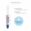 Picture of Startech.Com Thermal Paste, Metal Oxide Compound, Re-Sealable Syringe (1.5g), Cpu Heat Sink Thermal Grease Paste - SILVGREASE1
