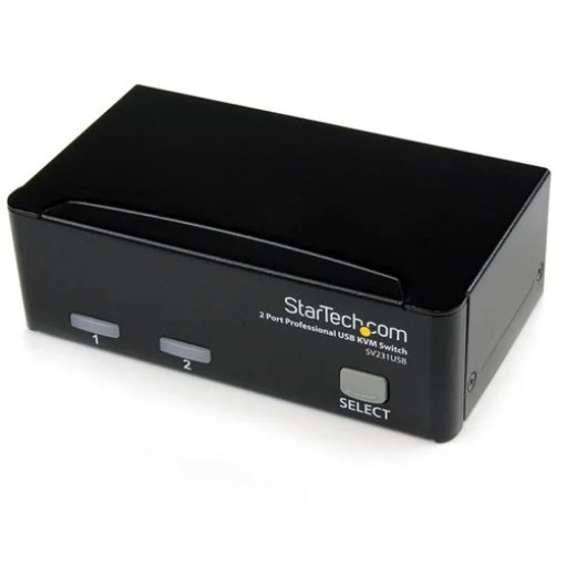 Picture of Startech.Com 2 Port Professional Usb Kvm Switch Kit with Cables - SV231USBGB