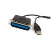 Picture of Startech.Com 6 Ft Usb To Parallel Printer Adapter - M/M - ICUSB1284
