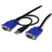 Picture of Startech.Com 10 Ft Ultra Thin Usb Vga 2-In-1 Kvm Cable - SVECONUS10