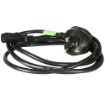 Picture of Startech.Com 6ft (1.8m) Uk Computer Power Cable, 18AWG, Bs 1363 To C13, 10A 250V, Black Replacement Ac Power Cord, Kettle Lead / Uk Power Cord, Pc Power Supply Cable, Tv/Monitor Power Cable - PXT101UK