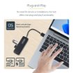 Picture of Startech.Com 4-Port Usb-A Hub, 5Gbps, Bus Powered, Small Travel Mini Usb Hub, Multi-Port Usb 3.0 Splitter, Portable Usb Hub, Overcurrent Protection (Ocp) - H5a4a-Usb-Hub