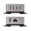 Picture of Startech.Com 4-Port Multi-Device Usb-C Charger, 240W Total, Single Port 140W Epr, Pd 3.1, Screw Locking Ports, Boardrooms, Bracket Incl. for Surface Mounting - 424DEU-USB-C-CHARGER