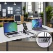 Picture of Startech.Com 4-Port Multi-Device Usb-C Charger, 240W Total, Single Port 140W Epr, Pd 3.1, Screw Locking Ports, Boardrooms, Bracket Incl. for Surface Mounting - 424DEU-USB-C-CHARGER