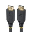 Picture of Startech.Com 15ft (4.5m) High Speed Hdmi Cable with Gripping Connectors, 4K 60Hz/1440p 144Hz, HDR10/HDCP 2.2/Arc, 18Gbps, Uhd Hdmi 2.0 Cord for Tv/Monitor/Display, Tpe Jacket - HDMI2-CABLE-GRIP-15F