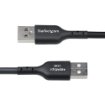 Picture of Startech.Com 4m (13ft) Usb-A To Usb-C Charging Cable, Charge & Sync, 3A, Usb 2.0, Tpe Jacket - Black Usb Charging Cord - Usb2ac4mbke