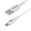 Picture of Startech.Com 3ft (1m) Usb-A To Usb-C Charging Cable, Charge & Sync, 3A, Usb 2.0, Tpe Jacket - White Usb Charging Cord - Usb2ac1mncwhe