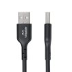 Picture of Startech.Com 3m (9.8ft) Usb-A To Usb-C Charging Cable, Charge & Sync, 3A, Usb 2.0, Tpe Jacket - Black Usb Charging Cord - Usb2ac3mnc