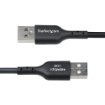 Picture of Startech.Com 3m (9.8ft) Usb-A To Usb-C Charging Cable, Charge & Sync, 3A, Usb 2.0, Tpe Jacket - Black Usb Charging Cord - Usb2ac3mnc