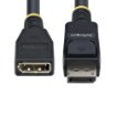 Picture of Startech.Com 10ft (3m) Displayport 1.4 Extension Cable, Dp 1.4 Port Saver Cable, 8K 60Hz, Dp Male To Female Extension Adapter Cord, Displayport Extension Cable, Tpe Jacket, M/F - 10F-DP14-EXTEND-CBL