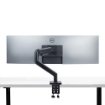 Picture of Startech.Com Monitor Desk Mount for Up To 49in 32:9 Ultrawide Curved Screens, Mechanical Spring Arm, C-Clamp/Grommet, Tool-Less Adjustment, Max 44lb/20kg - H1m1ag1-Monitor-Arm