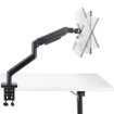 Picture of Startech.Com Monitor Desk Mount for Up To 49in 32:9 Ultrawide Curved Screens, Mechanical Spring Arm, C-Clamp/Grommet, Tool-Less Adjustment, Max 44lb/20kg - H1m1ag1-Monitor-Arm