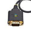 Picture of Startech.Com 1ft (30cm) Usb To Serial Adapter Cable, Com Retention, Interchangeable Nuts/Screws, Usb-A To DB9 RS232, Ftdi Ic, Esd Protection, Windows/Macos/Linux - 1P1ffc-Usb-Serial