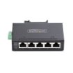 Picture of Startech.Com 5-Port Unmanaged Industrial Network Switch, 100/1000 Ethernet, Din Rail/Wall-Mountable, Rugged IP30 Gigabit Switch, -40F-167F, 9~60V Dc, Taa Compliant - I51G-ETHERNET-SWITCH