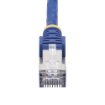 Picture of Startech.Com 1m Blue CAT8 Ethernet Cable, Snagless RJ45, 25G/40G, 2000MHz, 100W Poe++, S/Ftp, 26AWG Pure Bare Copper Wire, Lszh, Shielded Network Patch Cord W/Strain Reliefs, Fluke Channel Tested - NLBL-1M-CAT8-PATCH