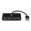 Picture of Startech.Com St4200mini2-Usb-Hub Interface Hub Usb 2.0 480 Mbit/S Black - St4200mini2-Usb-Hub