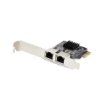 Picture of Startech.Com 2-Port Gigabit Pcie Network Adapter Card, 10/100/1000Mbps Pci Express Nic, Dual Realtek RTL8111H, Works with Windows and Linux, Taa Compliant - St1000spexd4t