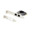 Picture of Startech.Com 2-Port Gigabit Pcie Network Adapter Card, 10/100/1000Mbps Pci Express Nic, Dual Realtek RTL8111H, Works with Windows and Linux, Taa Compliant - St1000spexd4t