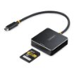 Picture of Startech.Com 1B-USB-C-SDE-ADAPTER Card Reader Usb 3.2 Gen 2 (3.1 Gen 2) Type-C Black - 1B-USB-C-SDE-ADAPTER