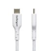 Picture of Startech.Com 1m (3.3ft) White Usb-C Charging Cable, Usb C Cable, Usb 2.0 Type-C Laptop Charger Cord, 60W 3A Power Delivery, Tpe Jacket, Usb-C Data Transfer Cable, M/M - Usb2cc1mncwhe