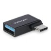 Picture of Startech.Com Right Angled Usb-C To Usb-A Adapter, Usb 5Gbps, Compact Usb-C Male To Usb-A Female Adapter, Metal Housing, M/F - USB31CAADGCPRA